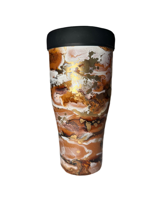 #19. 32oz Coffee Caddy - Coffee Swirl