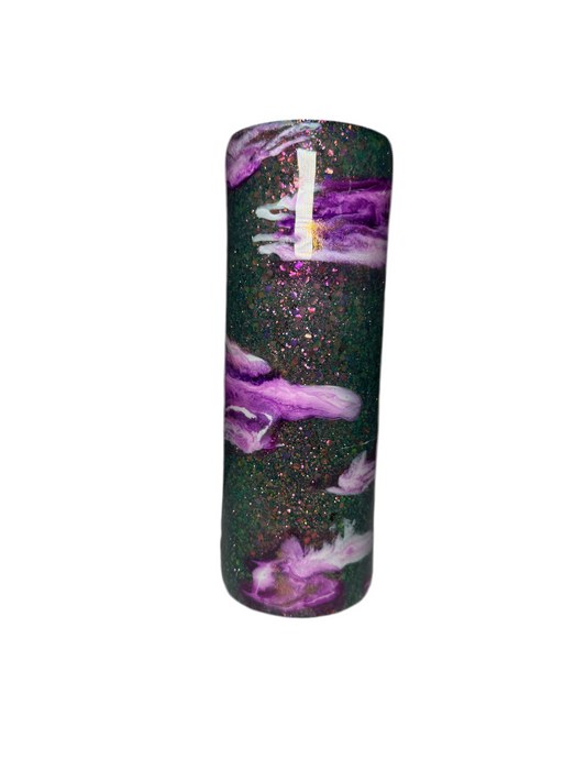 #21. 20oz Skinny - Haunted House Ink Swirl
