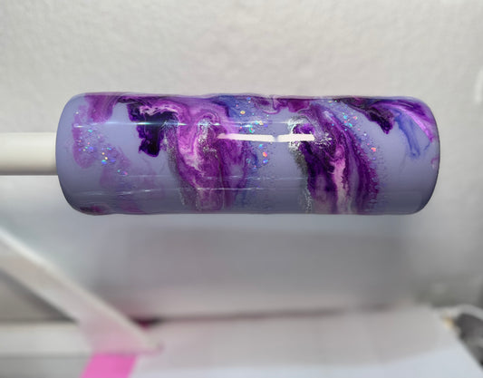 20z Purple Skinny Tumbler